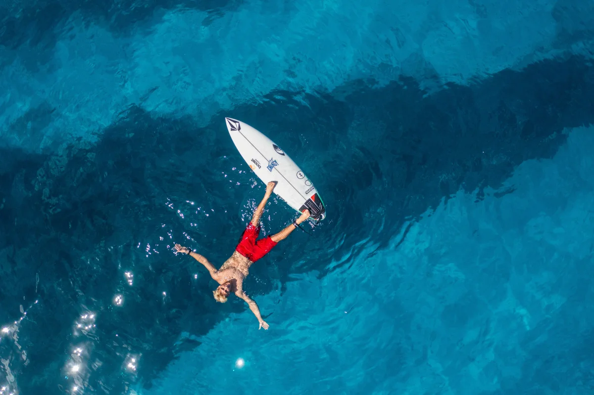 Boardshort Surf Vitals J Robinson 20" - RED – Image 7