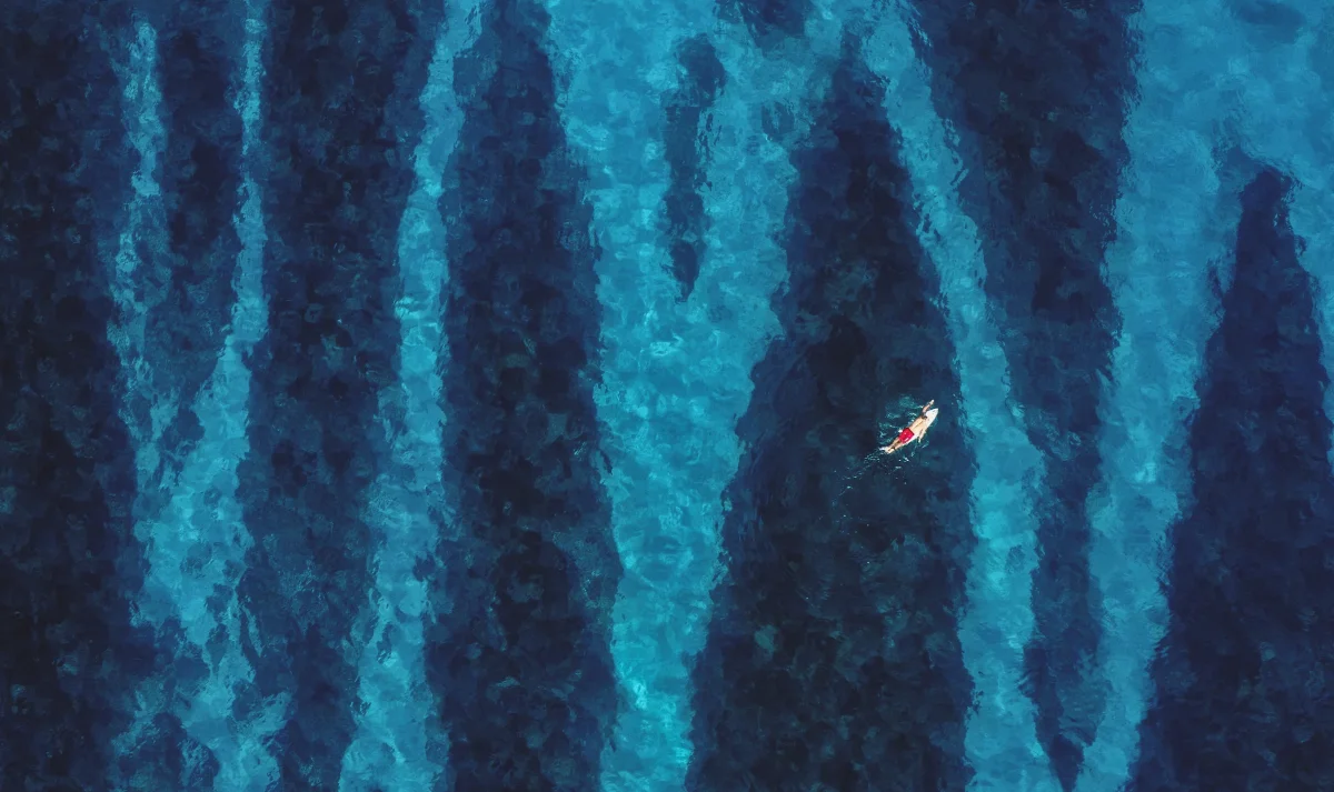 Boardshort Surf Vitals J Robinson 20" - RED – Image 9