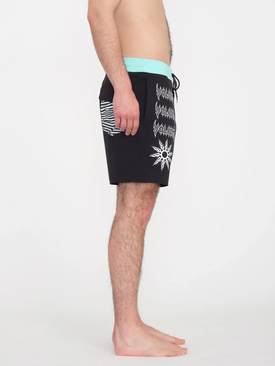 Boardshort About Time Liberators 17" - BLACK – Image 6