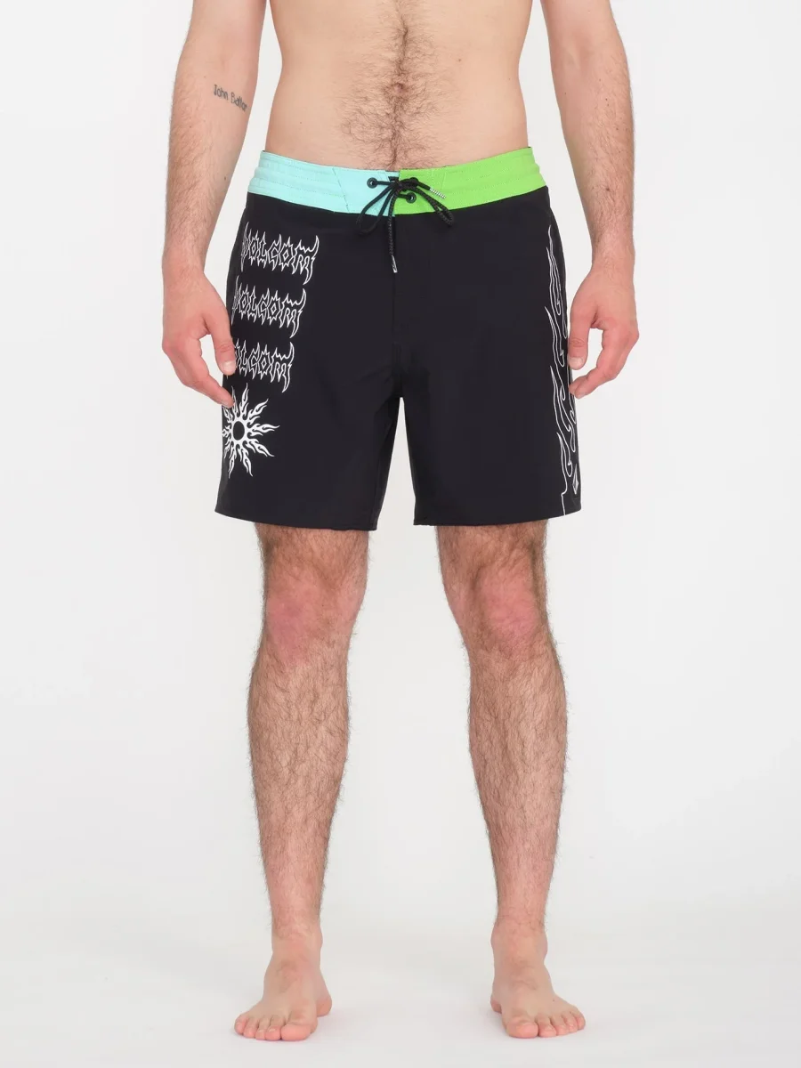 Boardshort About Time Liberators 17" - BLACK