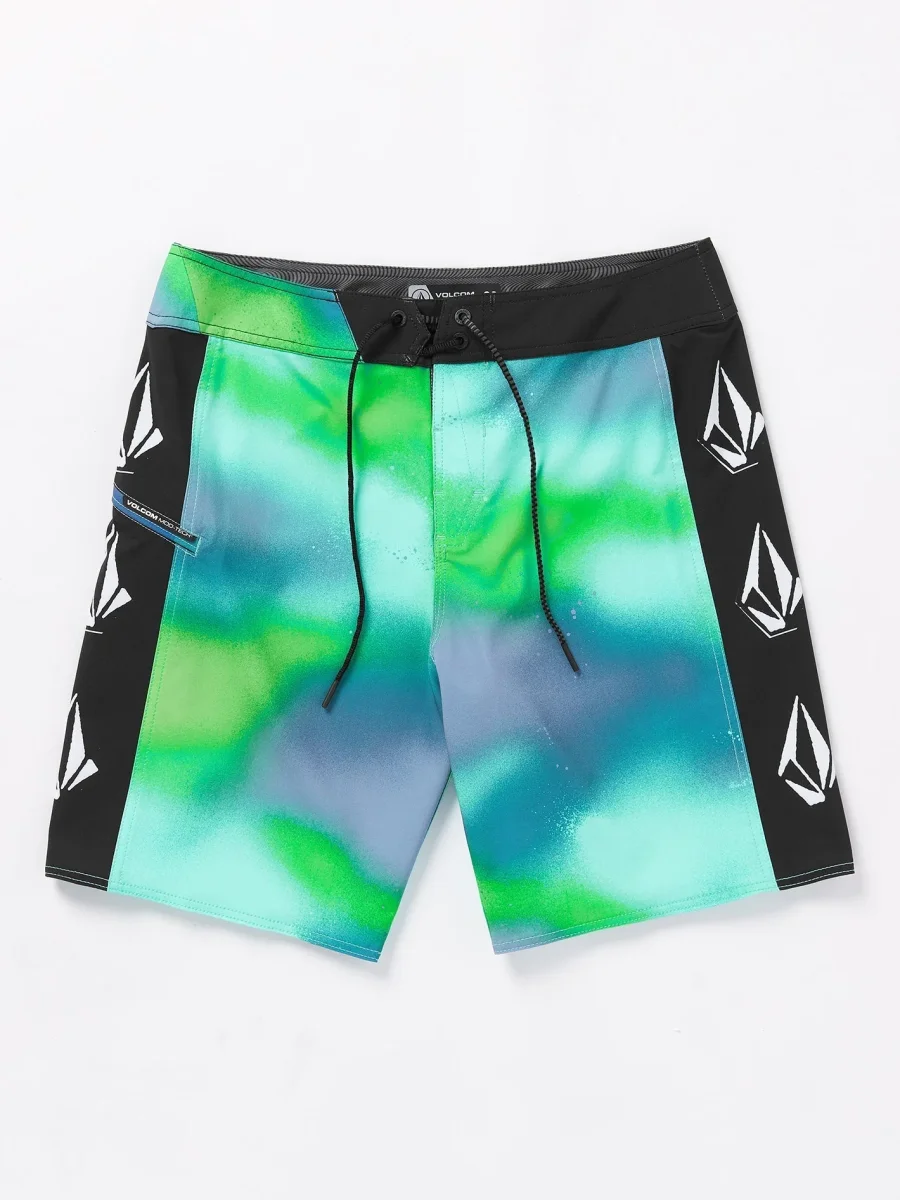 Boardshort Lido Iconic Mod 19" - ELECTRIC GREEN – Image 5