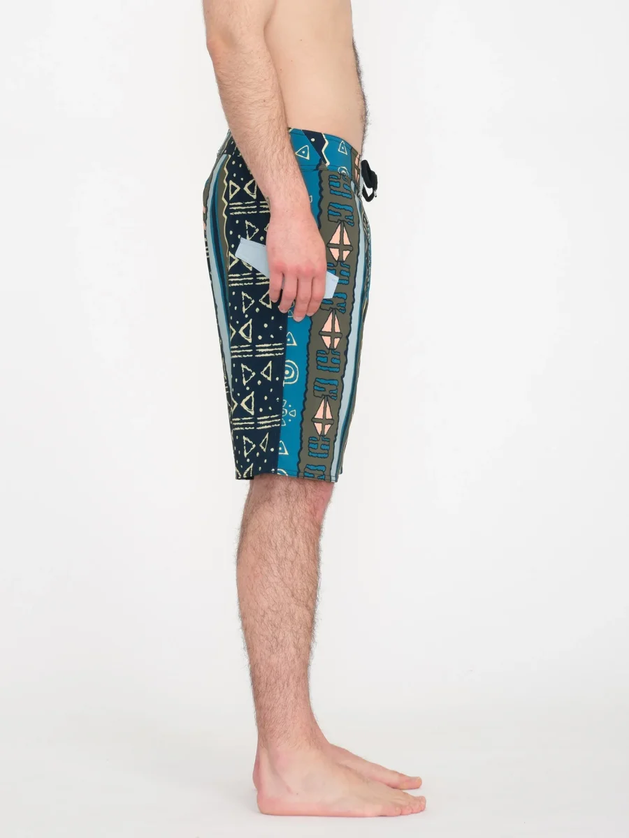 Boardshort Lido Print Mod 20" - OCEAN TEAL – Image 3