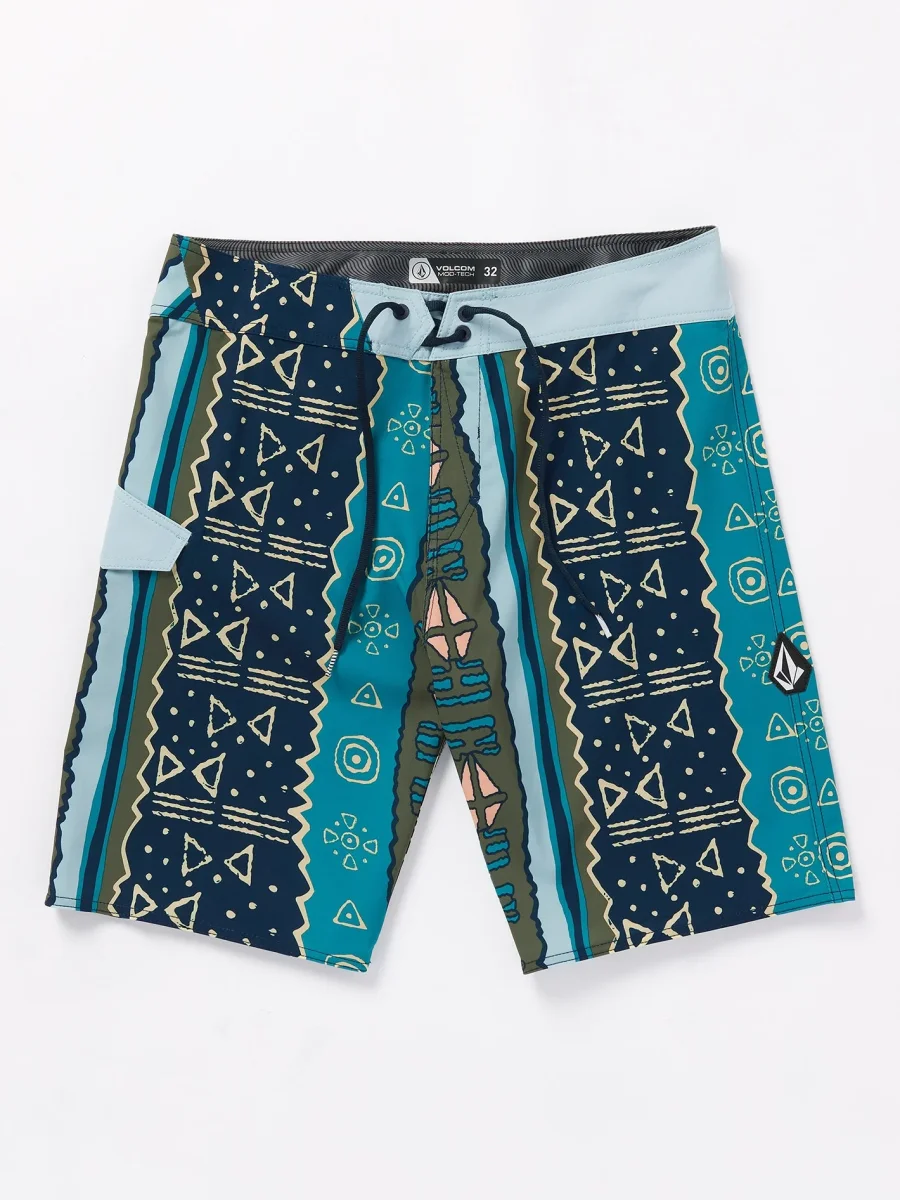 Boardshort Lido Print Mod 20" - OCEAN TEAL – Image 4