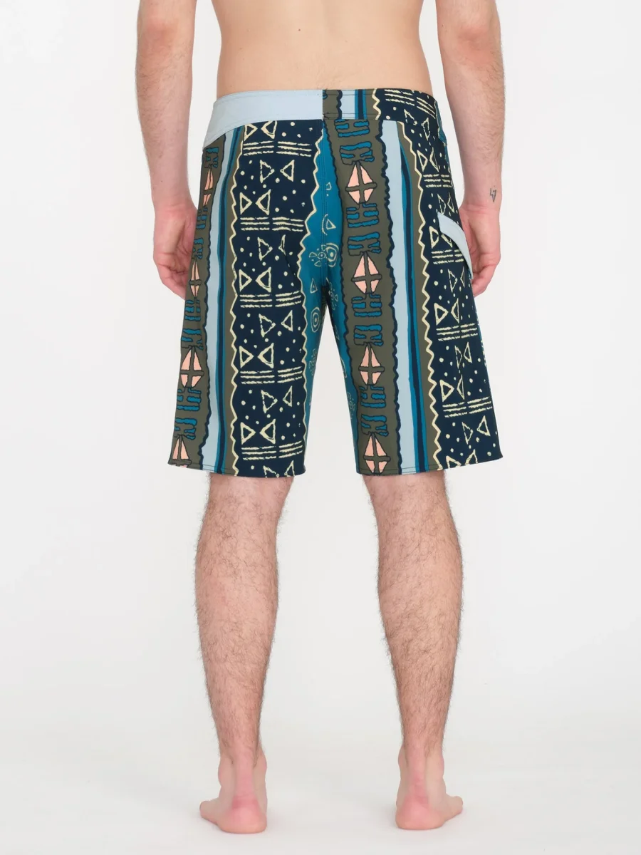 Boardshort Lido Print Mod 20" - OCEAN TEAL – Image 2