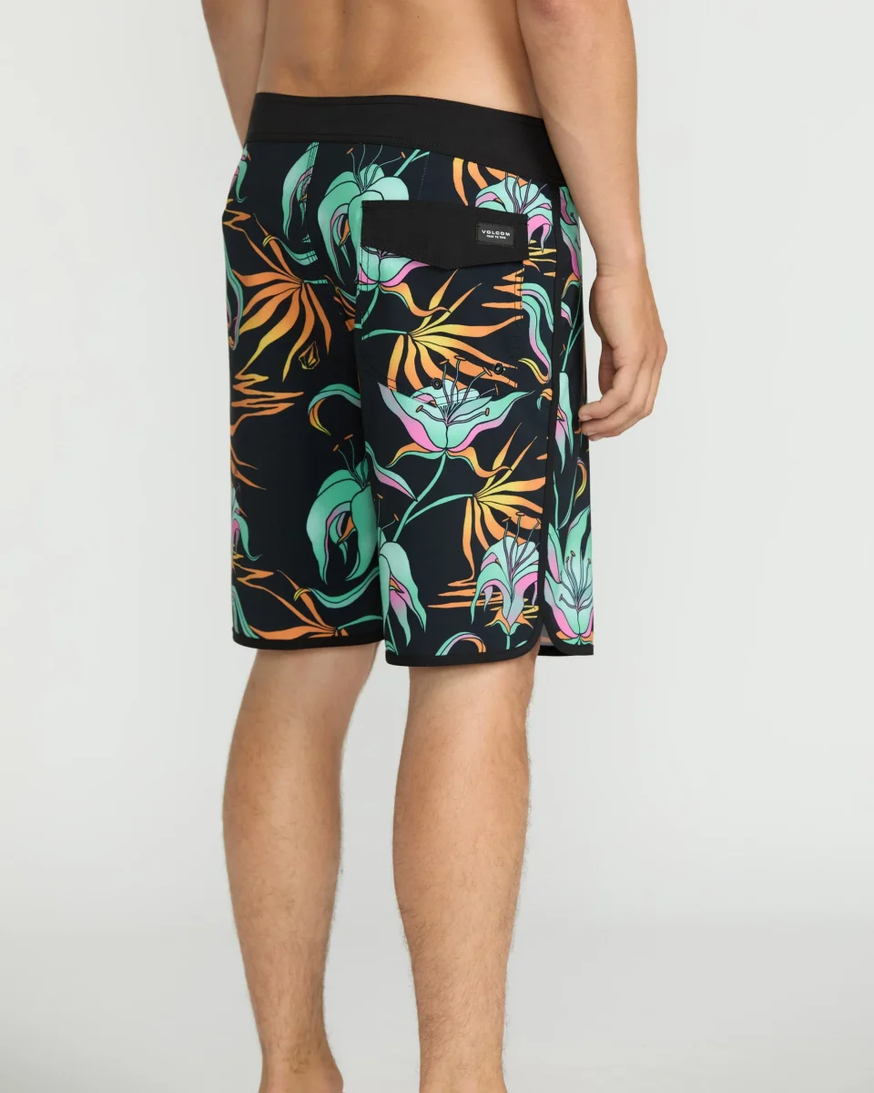 Boardshort Infuse Scallop Mod 19" - Black Green – Image 2