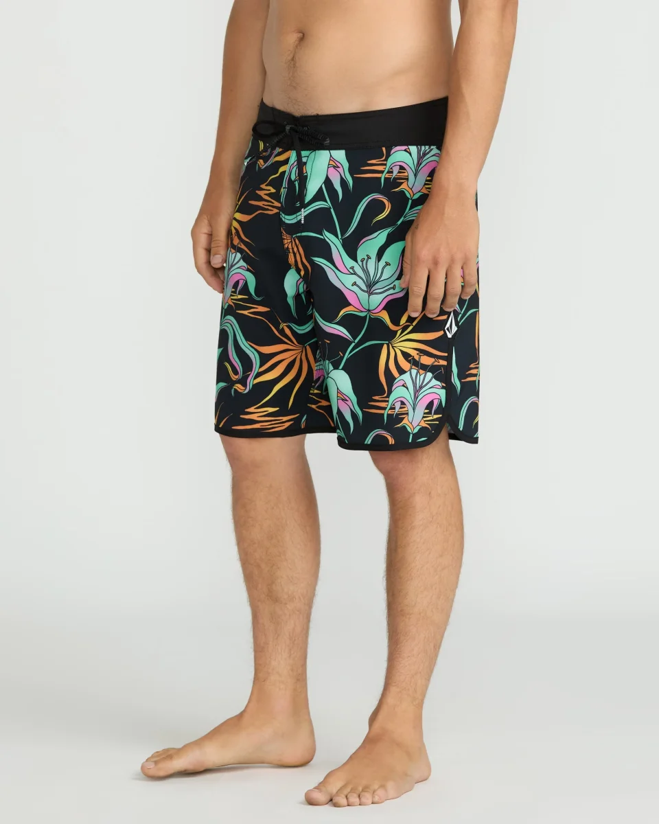 Boardshort Infuse Scallop Mod 19" - Black Green – Image 4