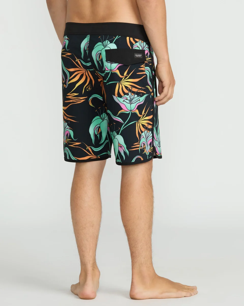 Boardshort Infuse Scallop Mod 19" - Black Green – Image 5