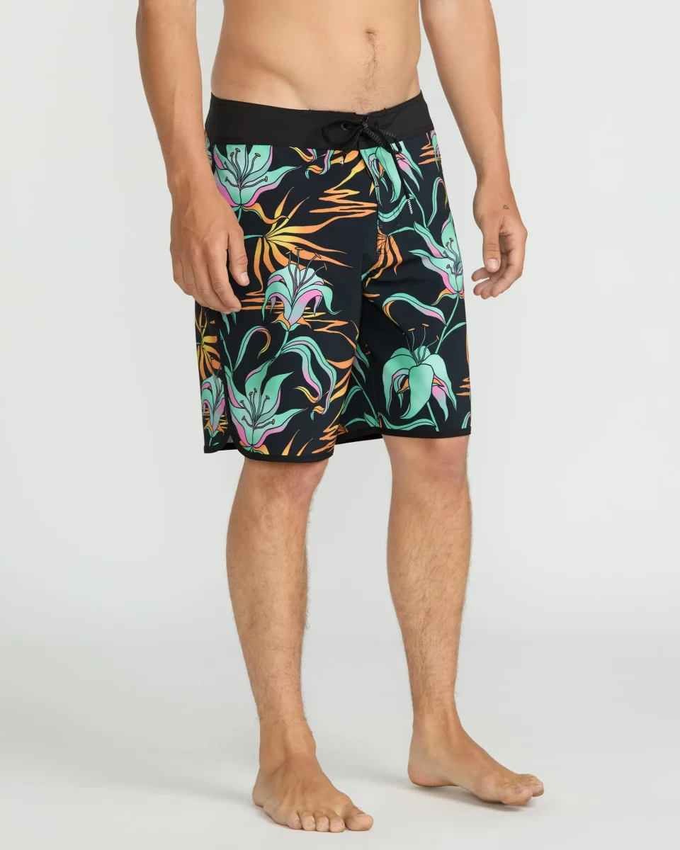 Boardshort Infuse Scallop Mod 19" - Black Green