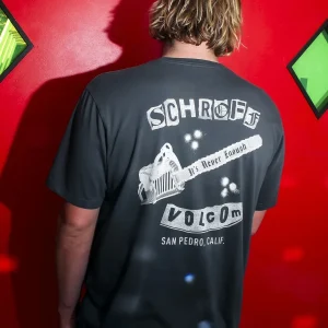 T-Shirt Schroff X Volcom Chainshaw - Stealth
